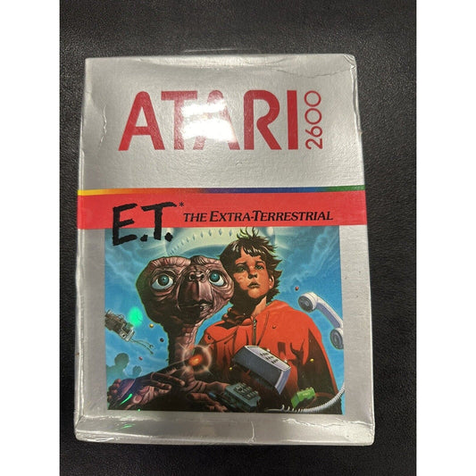 VINTAGE *NEW* Atari 2600 E.T. The Extra Terrestrial Video Game Sealed