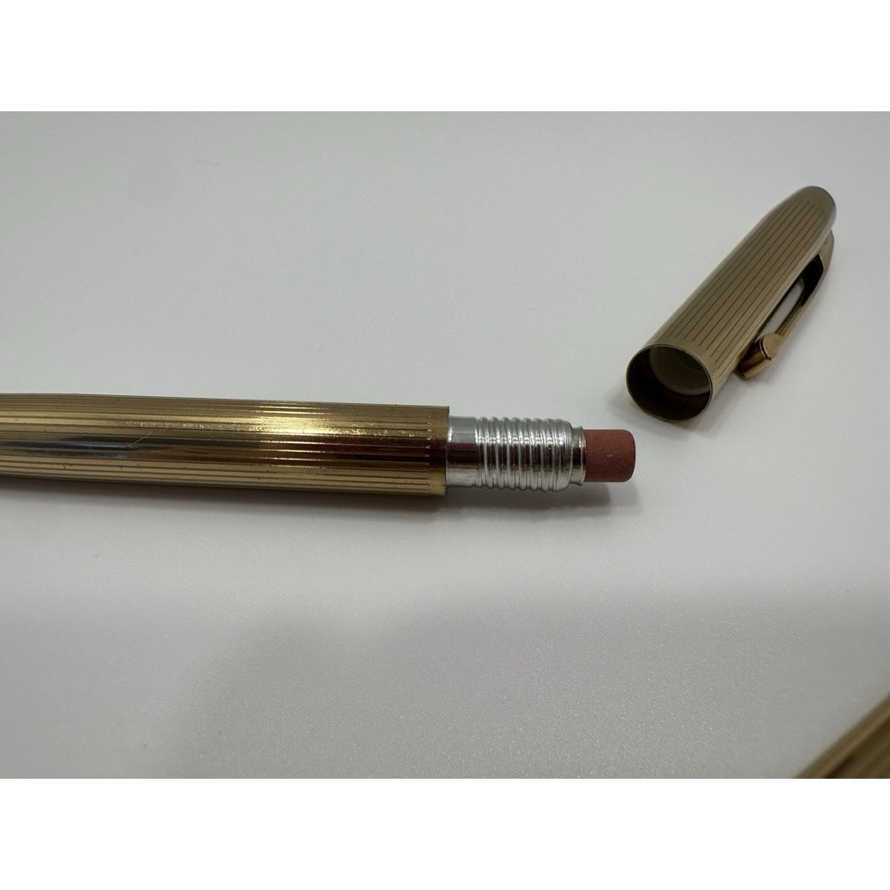 VINTAGE *NEW* Stratford Gold Pen & Pencil Set Ballpoint & Mechanical in Case