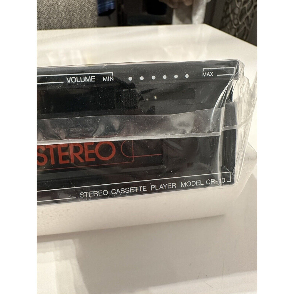 VINTAGE *NEW* Unisef CR-10 am/fm Radio Cassette Player Car Stereo Japan