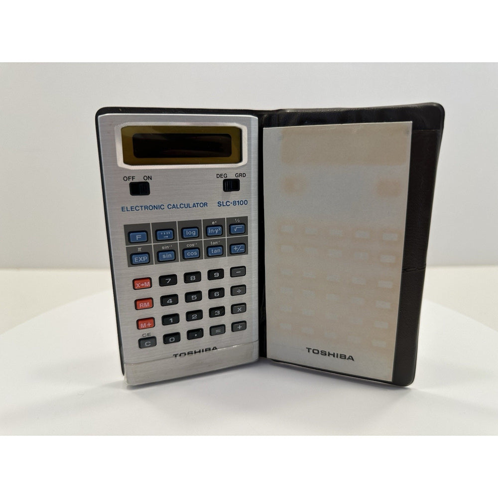 VINTAGE *NEW* 1970's Toshiba SLC-8100 Scientific Calculator Japan
