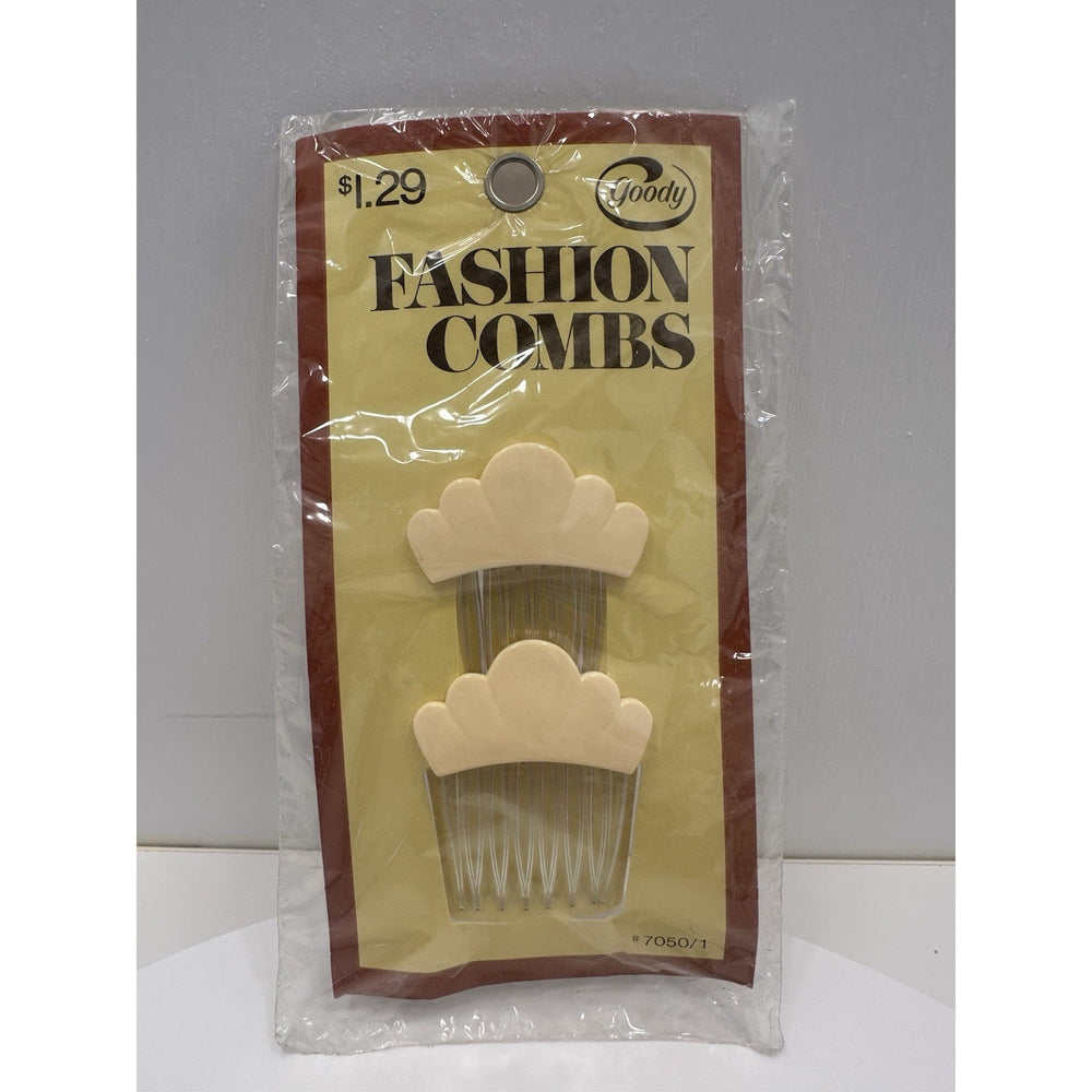 VINTAGE *NEW* 1975 Goody Kant-Slip Fashion Combs Combo Set USA