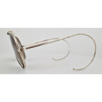 VINTAGE *NEW* 1970's Ray Max Gold Frame with Brown Lens Aviator Sunglasses