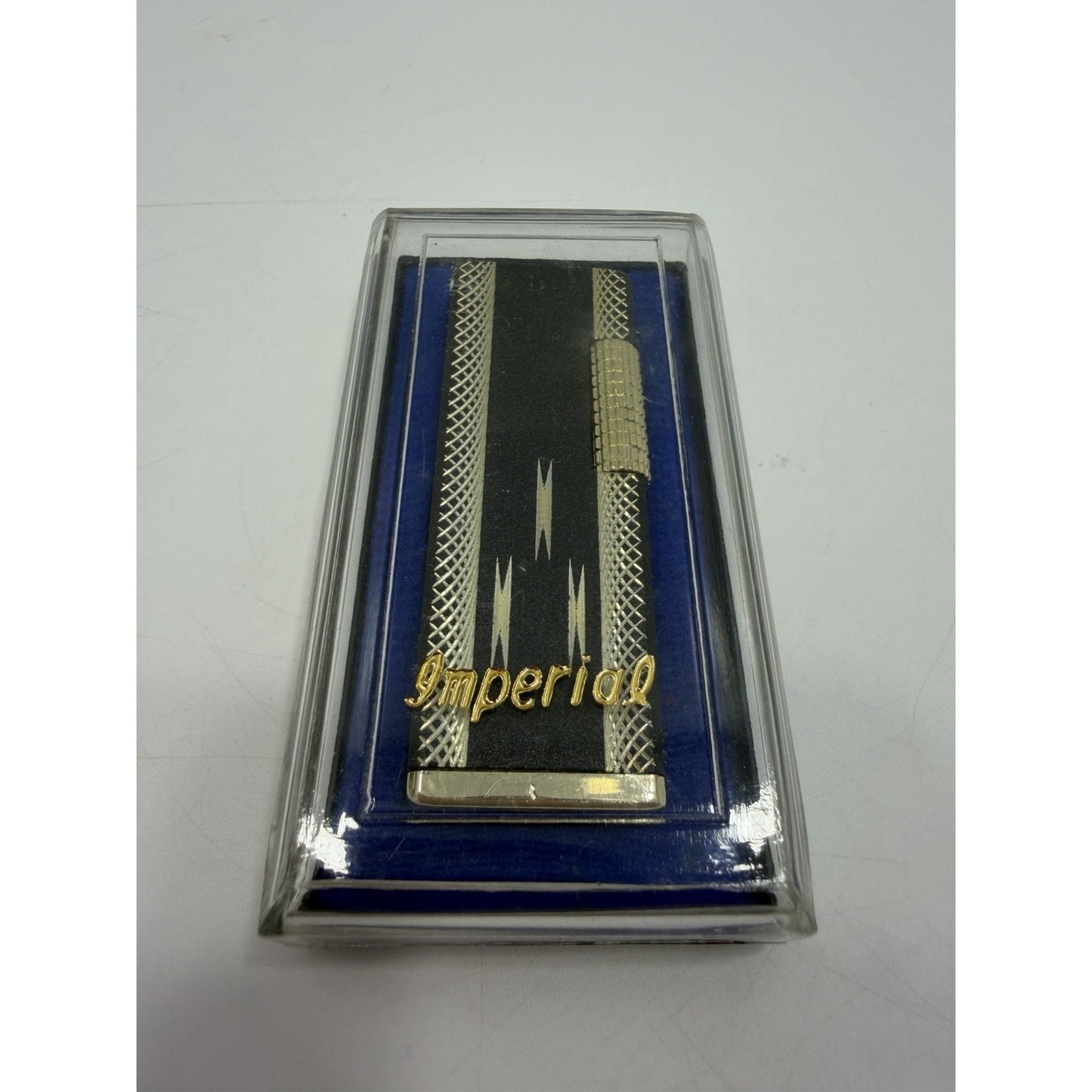 VINTAGE *NEW* 1950's Imperial Black/Gold Super Lighter