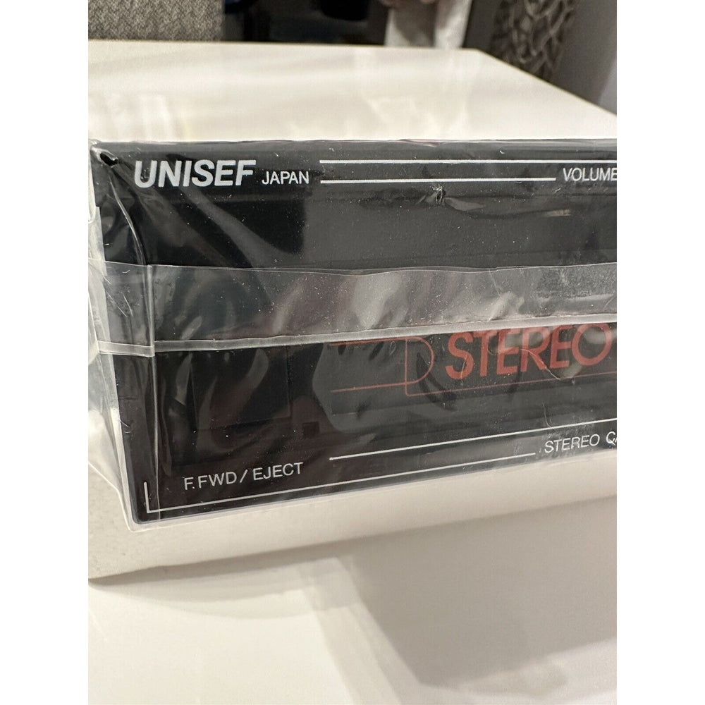 VINTAGE *NEW* Unisef CR-10 am/fm Radio Cassette Player Car Stereo Japan