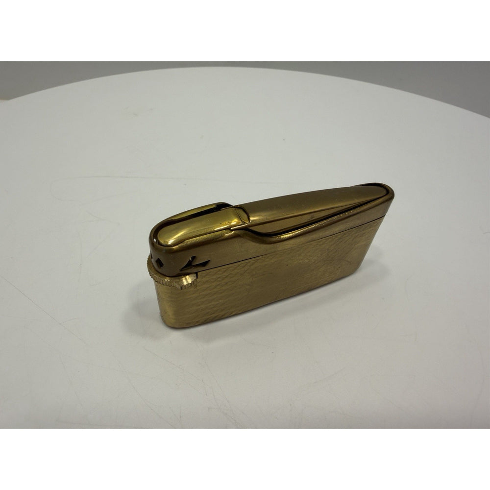 VINTAGE *NEW* 1950's JJJ Butane Wide Brass Super Lighter