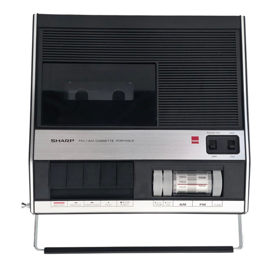 VINTAGE *NEW* 1980's Sharp RD-431U Cassette Recorder AM/FM Radio Boombox