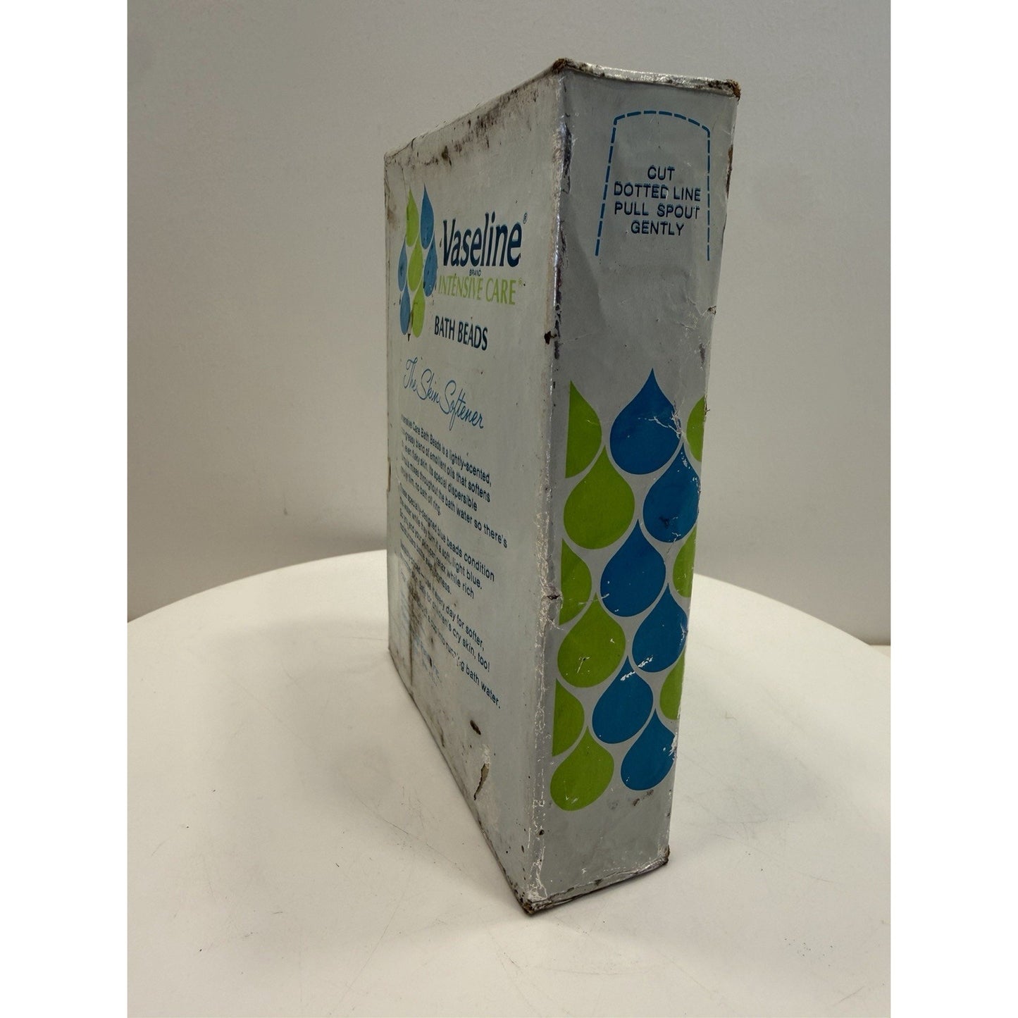 VINTAGE *NEW* 1970's Vaseline Intensive Care Bath Beads 18 Oz