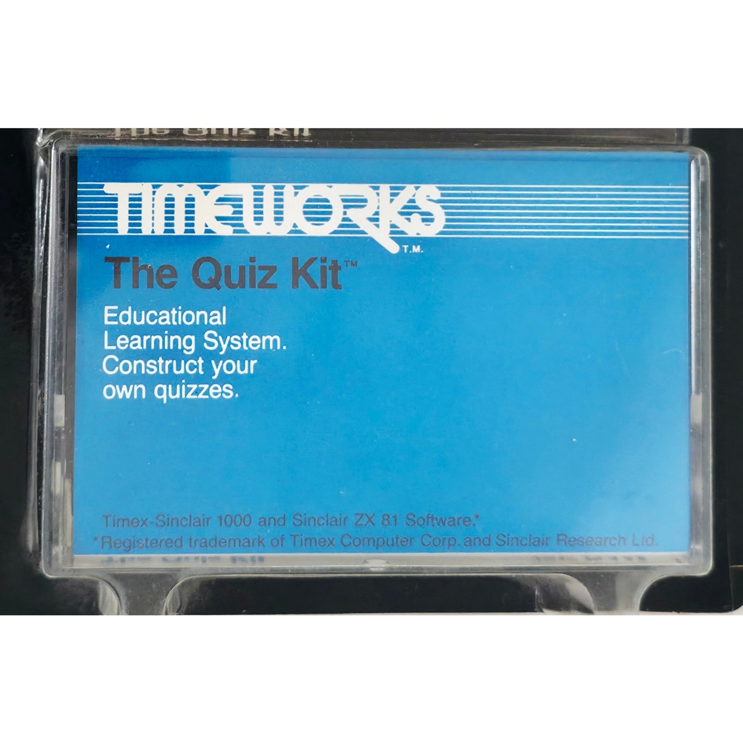 1982 Quiz Kid Timeworks Timex Sinclair 1000 ZX81 NOS Sealed Dealer Stock