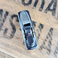 VINTAGE *NEW* 1950's Lador Silver Textured Lighter Japan
