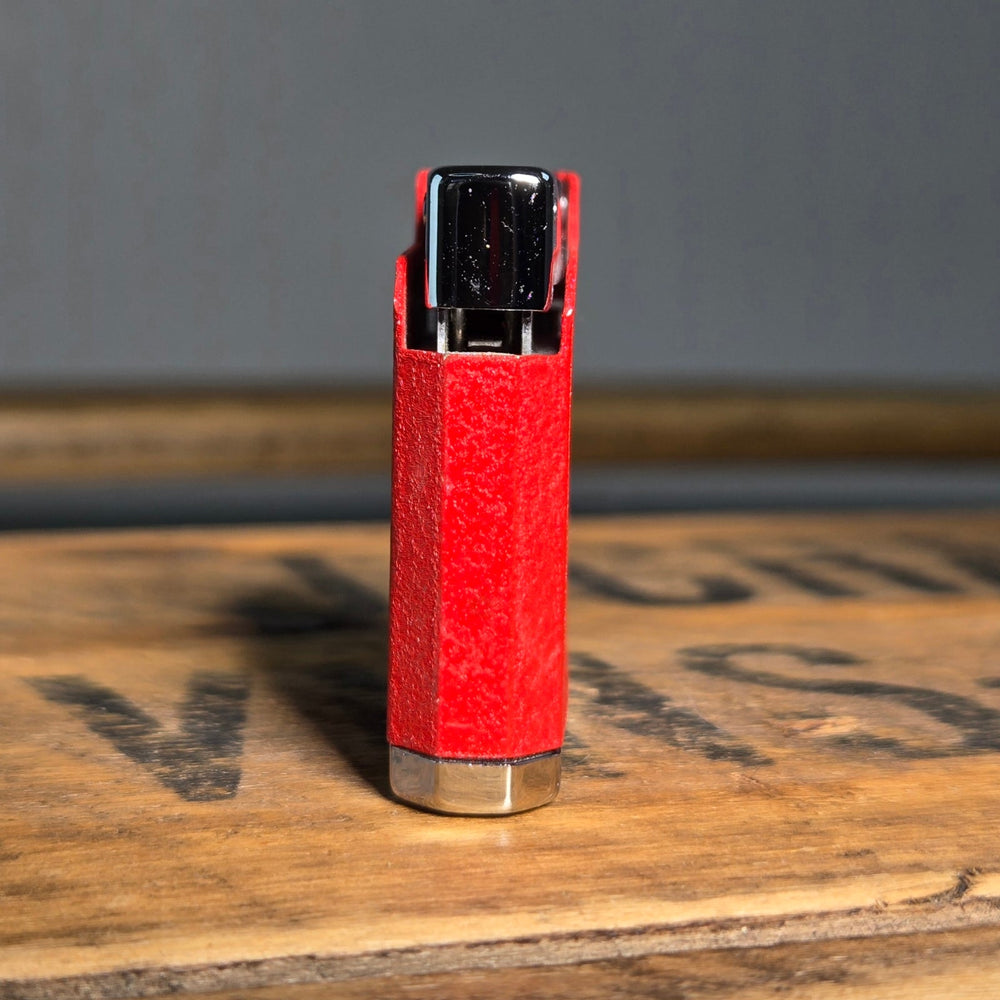 VINTAGE *NEW* 1950's Minuet Red Starburst Lighter Japan