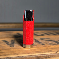 VINTAGE *NEW* 1950's Minuet Red Starburst Lighter Japan