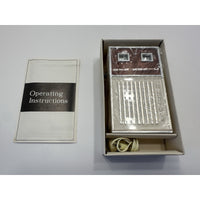 VINTAGE *NEW* 1960's/1970's Dyn-Sonic Transistor Radio Woodgrain
