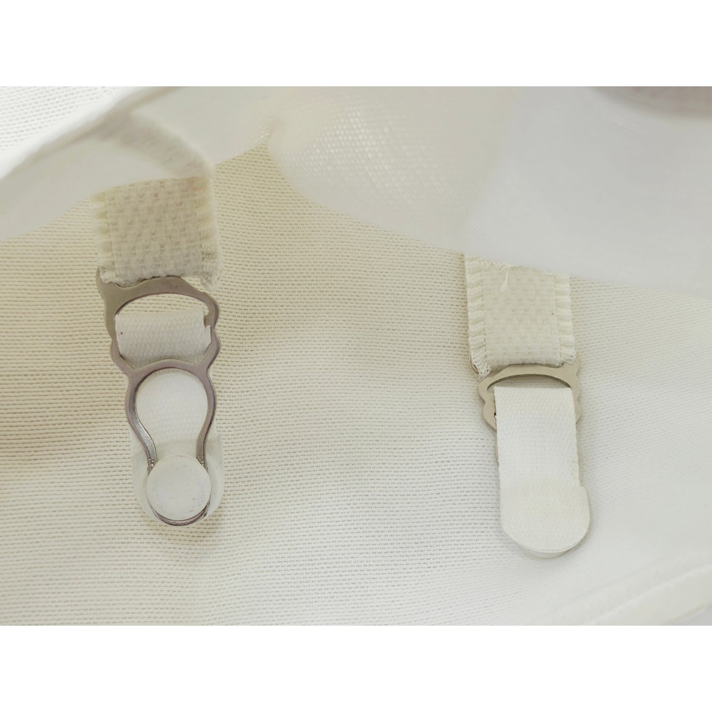 VINTAGE *NEW* 1960's Macbess Women's White Shapewear with Garters Size 5XL USA
